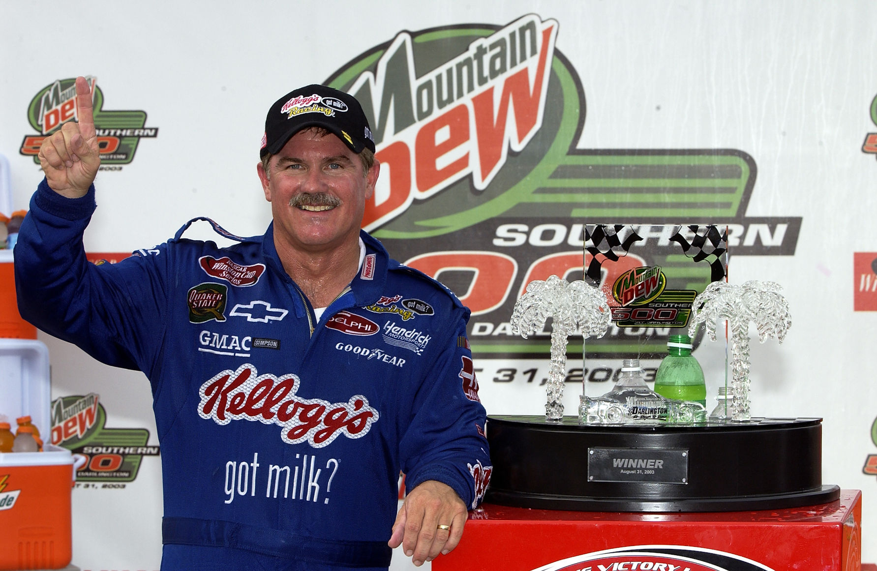 Terry Labonte 2003 Southern 500 win